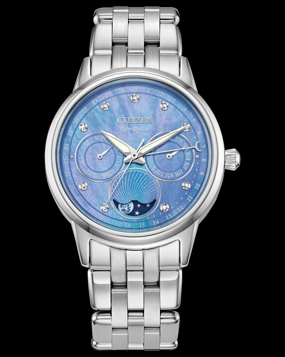 Citizen Eco-Drive Calendrier Moon Phase Watch - Mark Diamonds Jewelers