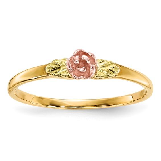 10K Tri-color Rose Ring - Mark Diamonds Jewelers