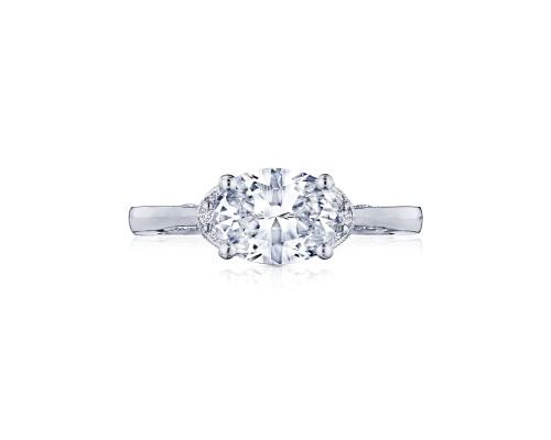 Tacori Directionally Chic Oval Engagement Ring
