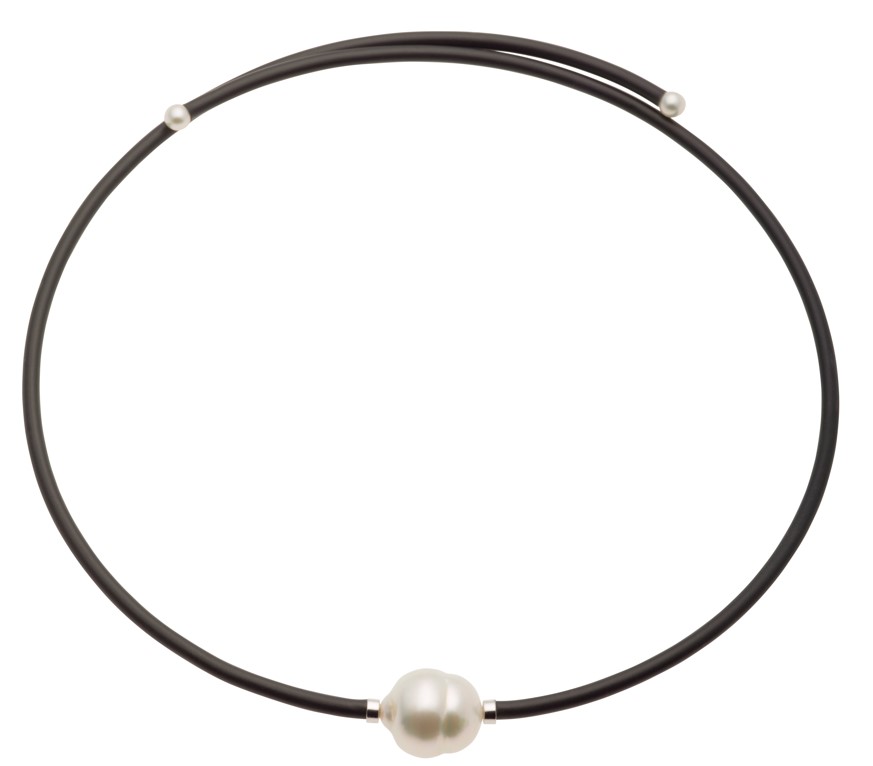 Pearl Choker Necklace with White South Sea Pearl