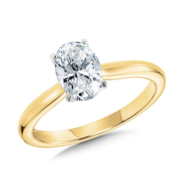 White Gold 10ctw LAB Diamond Ring