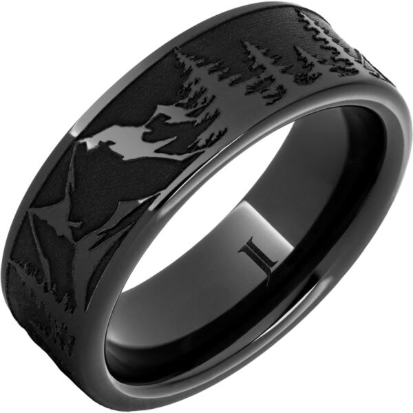 Black Diamond Ceramic Ring
