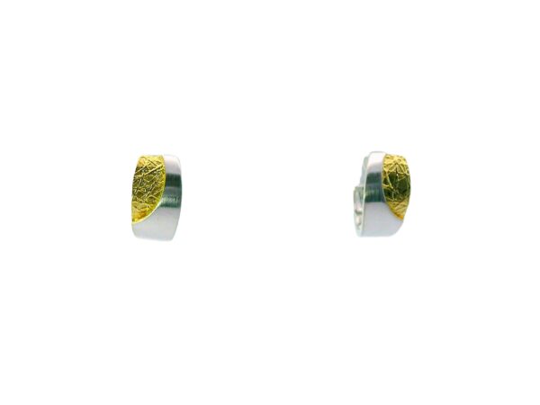 18k Vermeil and Sterling Silver Earrings