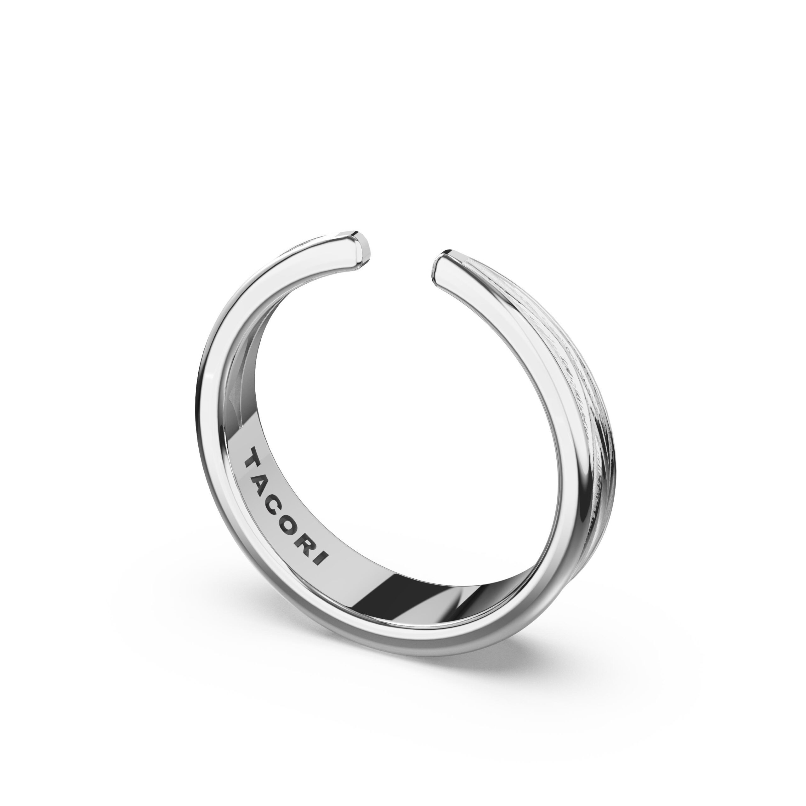 Platinum Tacori Sculpted Petal Wedding Band - Mark Diamond's